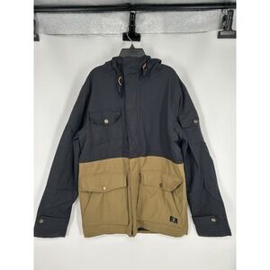 DC Tick Jacket Winter Snow Snowboard Ski Insulated Waterproof Pockets Mens Small